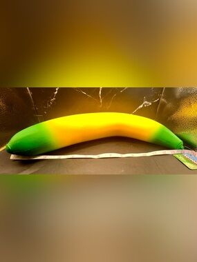 Squeezy Banana 🍌 14”- fun stress relief & sensory toy. NWT